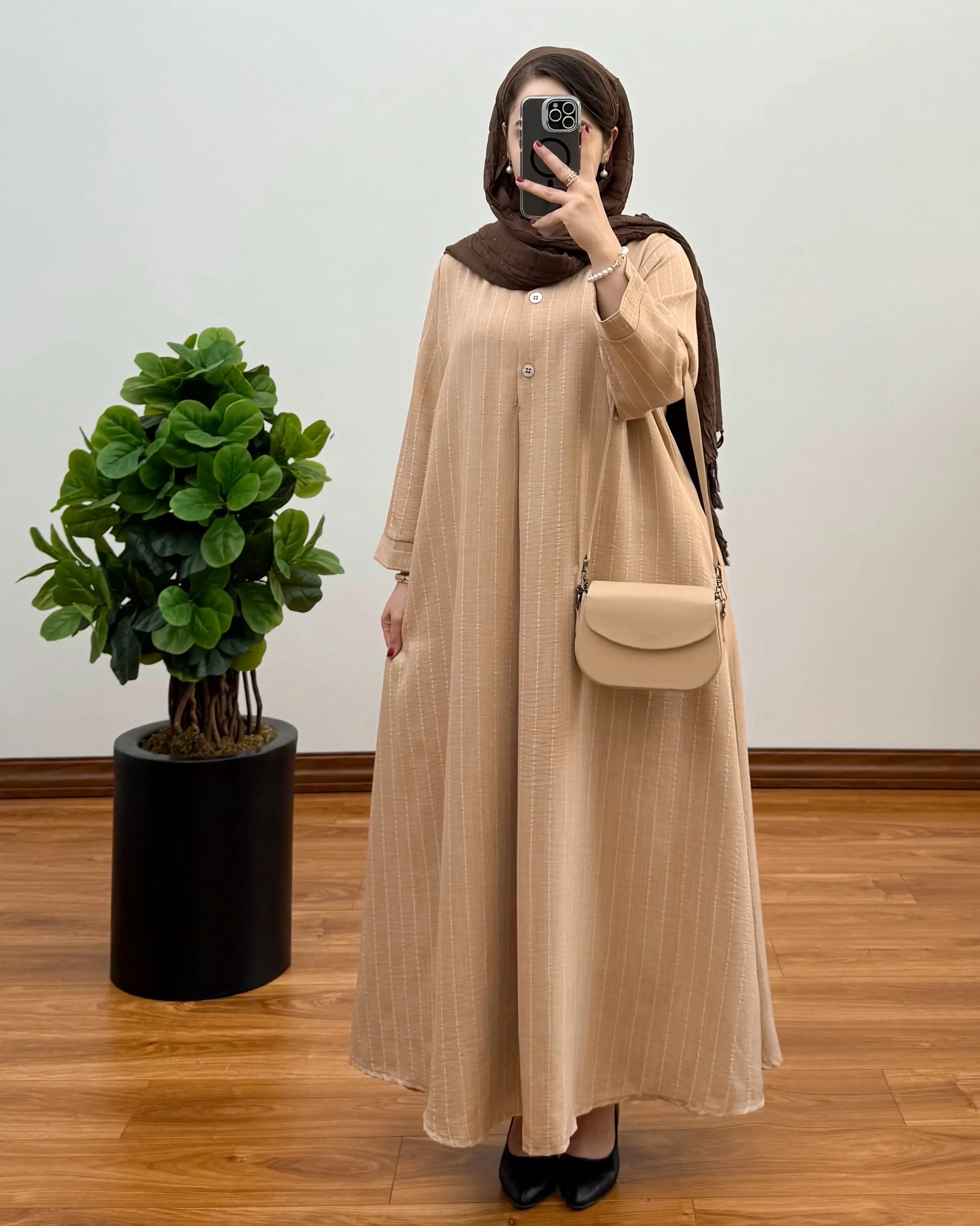 پیراهن مانتویی ایتالیایی متینا